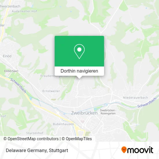 Delaware Germany Karte