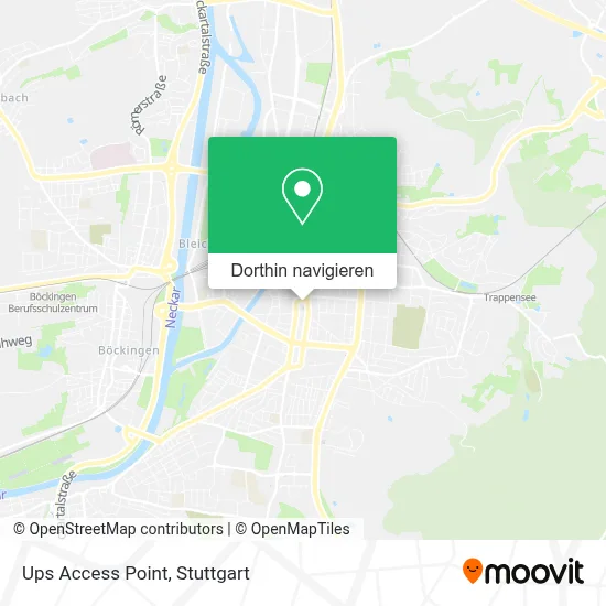 Ups Access Point Karte
