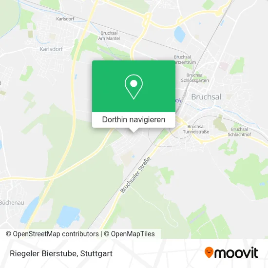 Riegeler Bierstube Karte