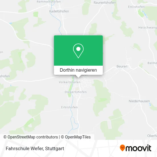 Fahrschule Wefer Karte