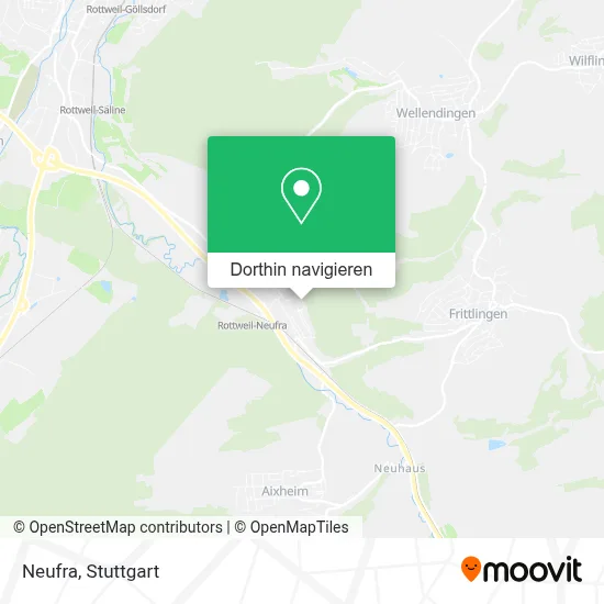 Neufra Karte