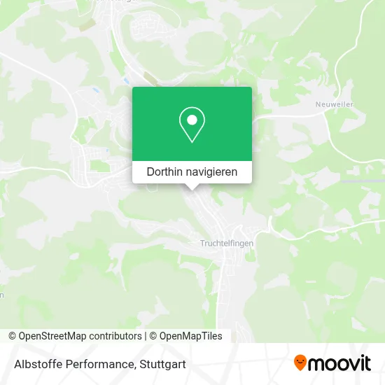 Albstoffe Performance Karte