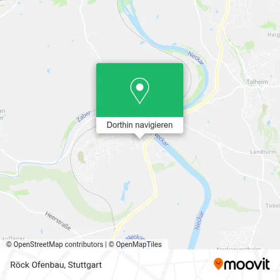 Röck Ofenbau Karte