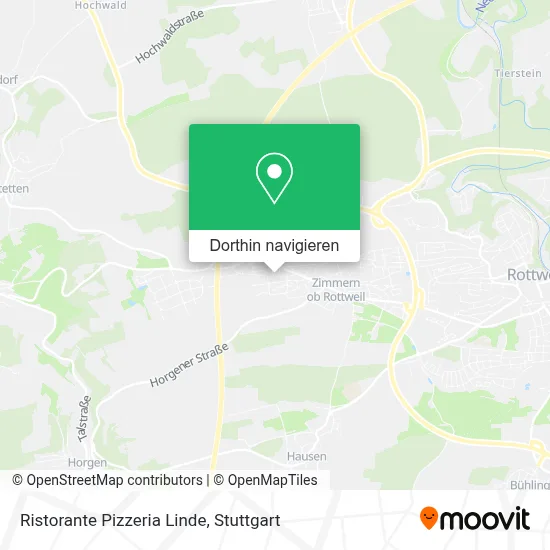 Ristorante Pizzeria Linde Karte