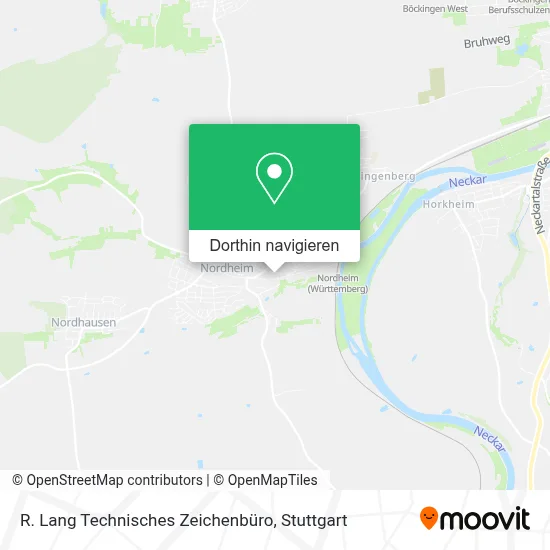 R. Lang Technisches Zeichenbüro Karte