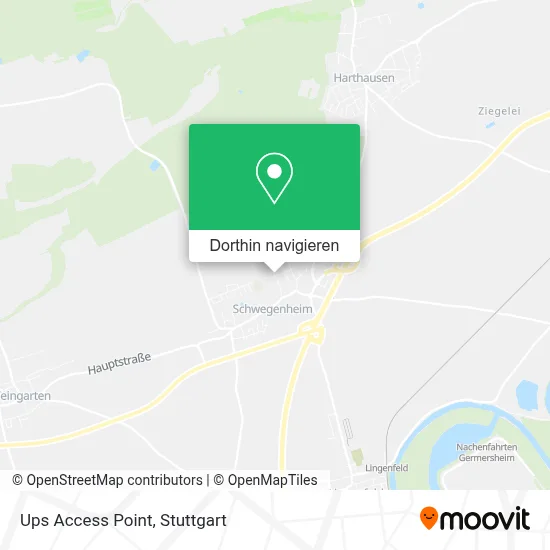 Ups Access Point Karte