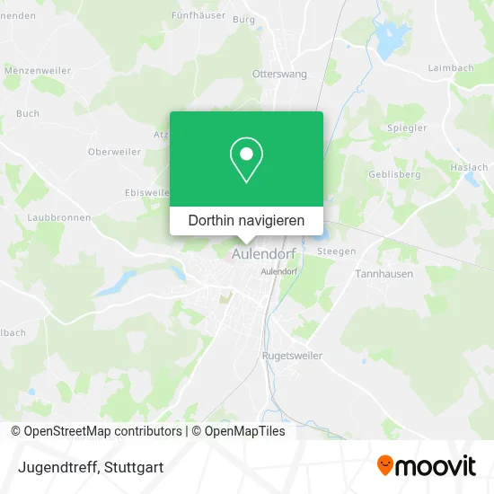 Jugendtreff Karte
