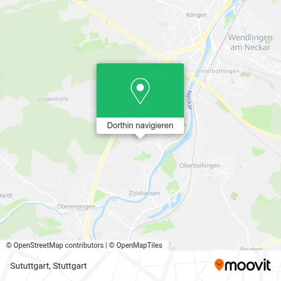 Sututtgart Karte