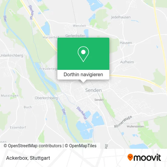 Ackerbox Karte
