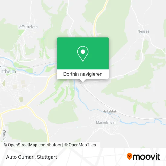 Auto Oumari Karte