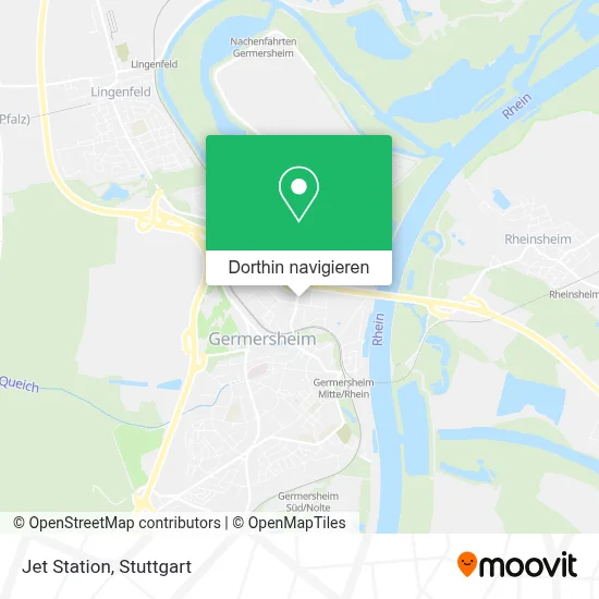 Jet Station Karte