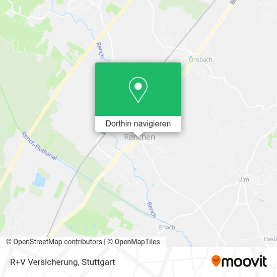 R+V Versicherung Karte