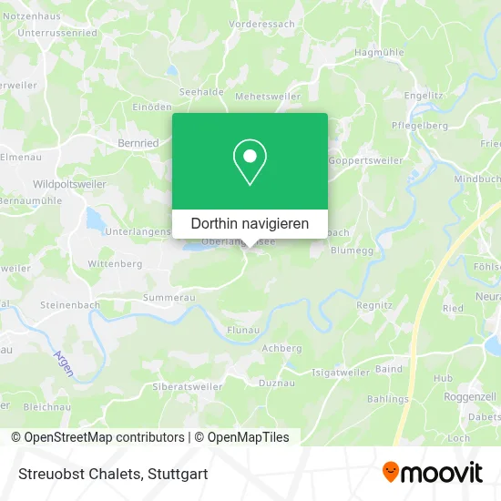 Streuobst Chalets Karte