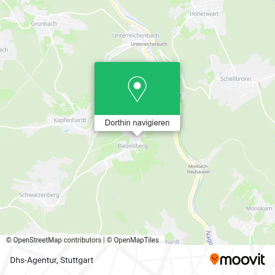 Dhs-Agentur Karte