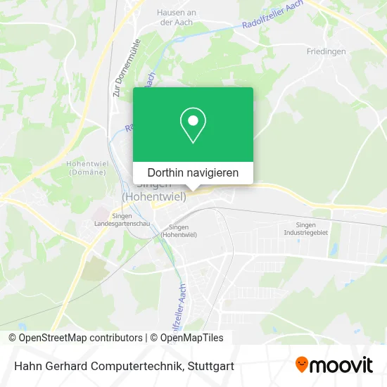 Hahn Gerhard Computertechnik Karte