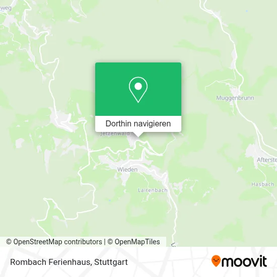 Rombach Ferienhaus Karte