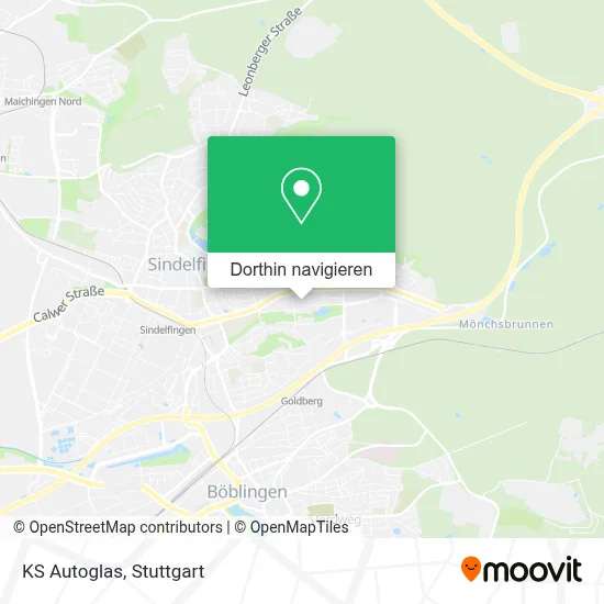 KS Autoglas Karte