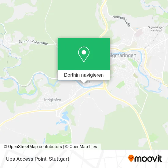 Ups Access Point Karte