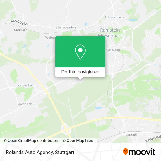 Rolands Auto Agency Karte