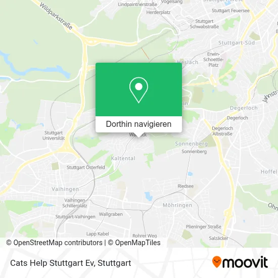 Cats Help Stuttgart Ev Karte