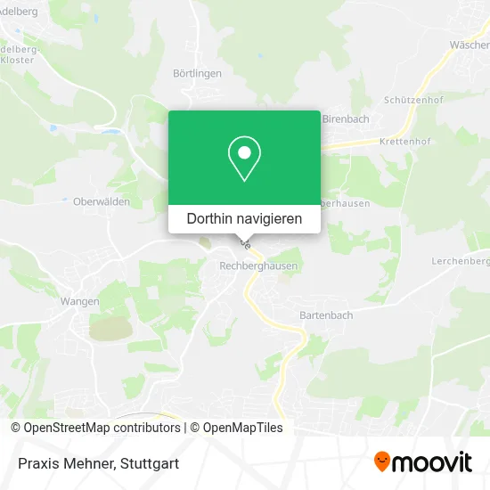 Praxis Mehner Karte