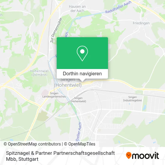 Spitznagel & Partner Partnerschaftsgesellschaft Mbb Karte