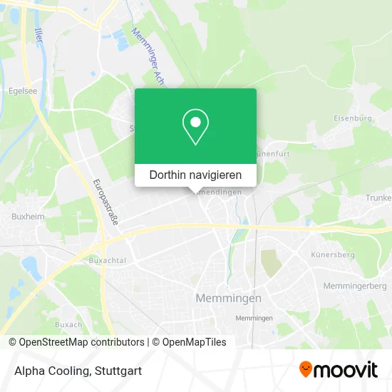 Alpha Cooling Karte