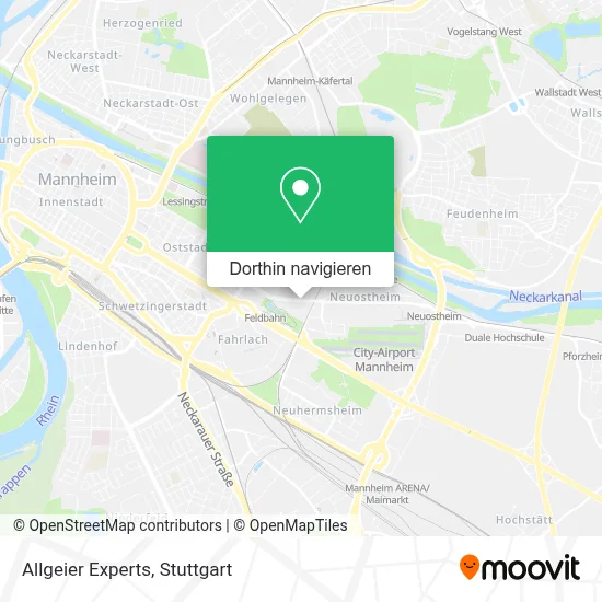 Allgeier Experts Karte