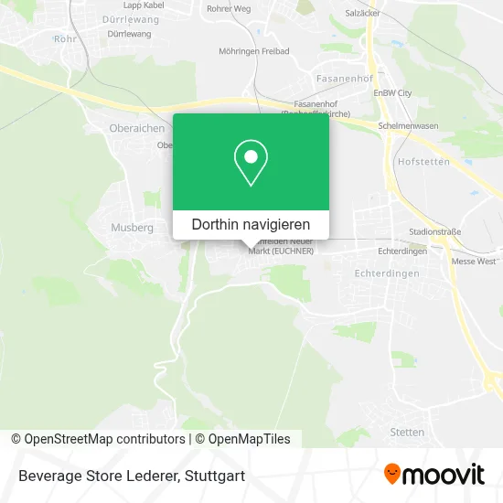 Beverage Store Lederer Karte