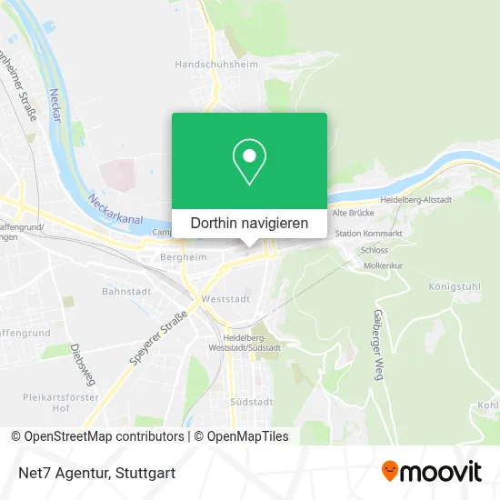 Net7 Agentur Karte