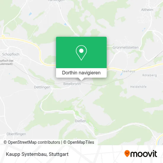 Kaupp Systembau Karte