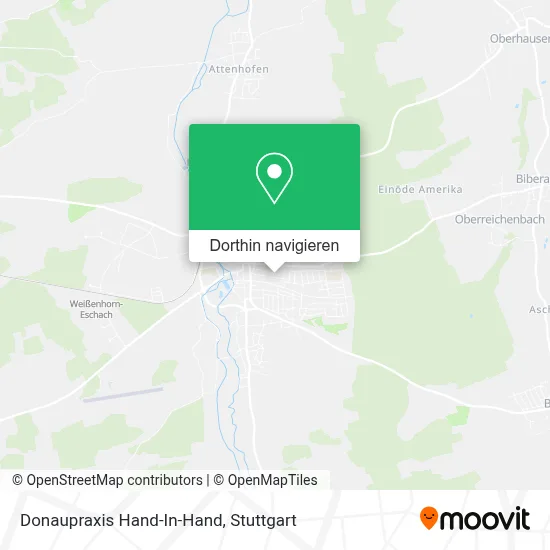 Donaupraxis Hand-In-Hand Karte