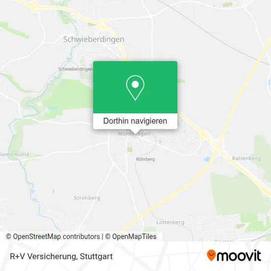 R+V Versicherung Karte