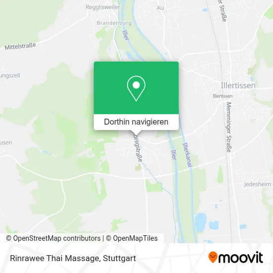 Rinrawee Thai Massage Karte