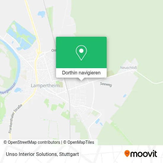 Unso Interior Solutions Karte