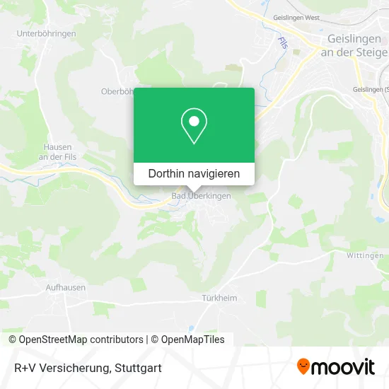 R+V Versicherung Karte