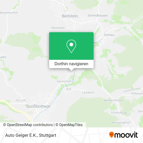Auto Geiger E.K. Karte