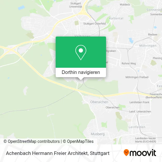 Achenbach Hermann Freier Architekt Karte
