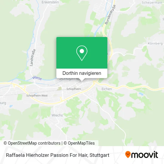 Raffaela Hierholzer Passion For Hair Karte