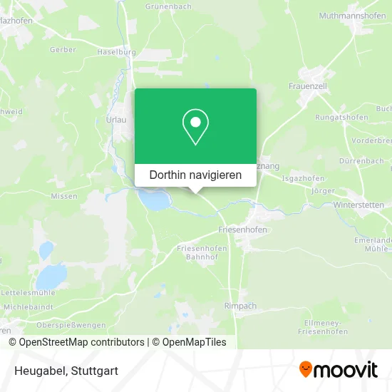 Heugabel Karte