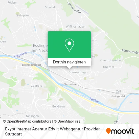 Exyst Internet Agentur Edv It Webagentur Provider Karte