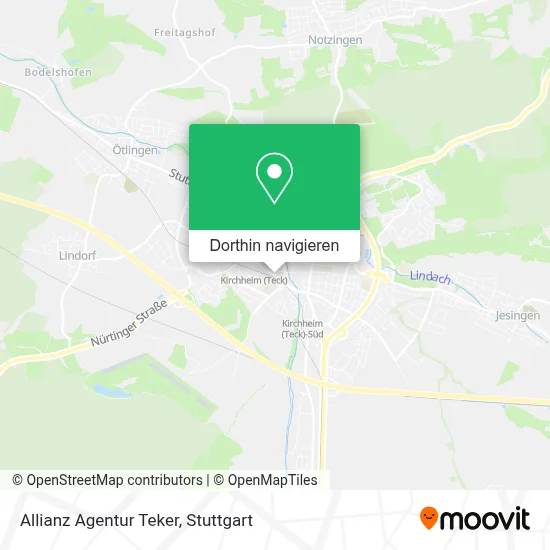 Allianz Agentur Teker Karte