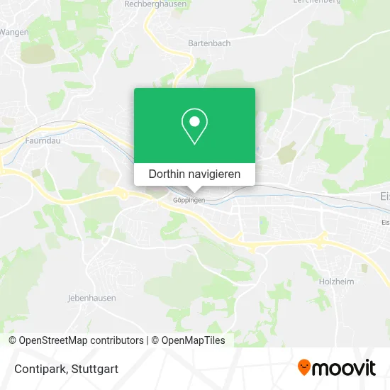Contipark Karte