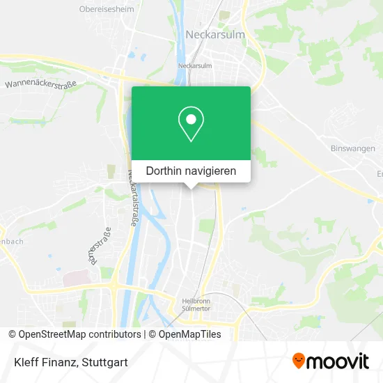 Kleff Finanz Karte