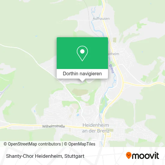 Shanty-Chor Heidenheim Karte