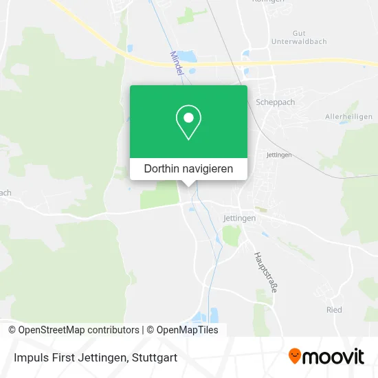 Impuls First Jettingen Karte