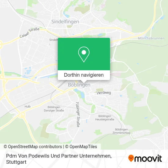 Pdm Von Podewils Und Partner Unternehmen Karte