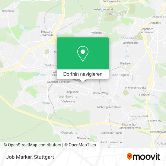 Job Marker Karte