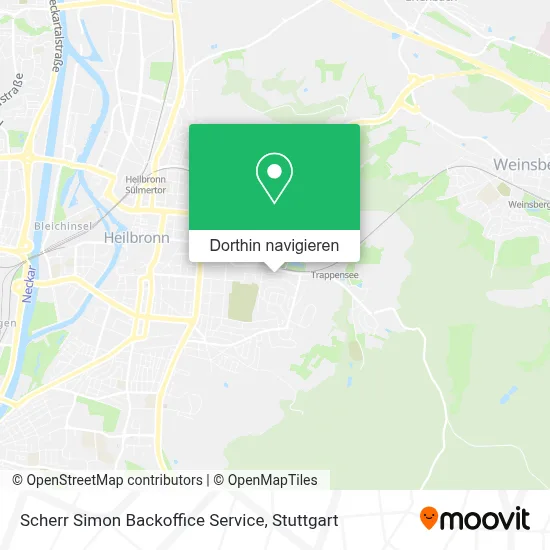 Scherr Simon Backoffice Service Karte