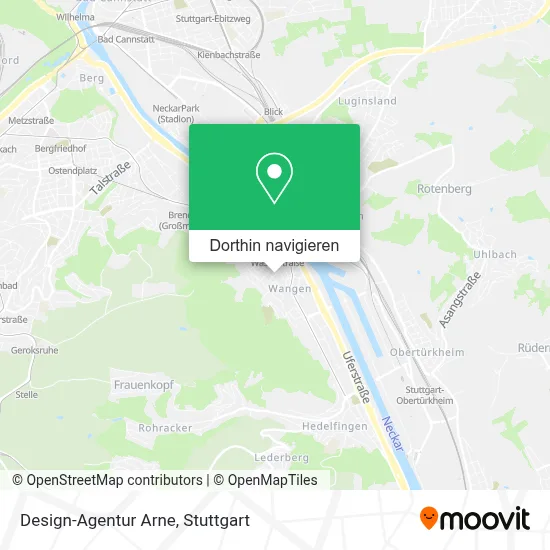 Design-Agentur Arne Karte